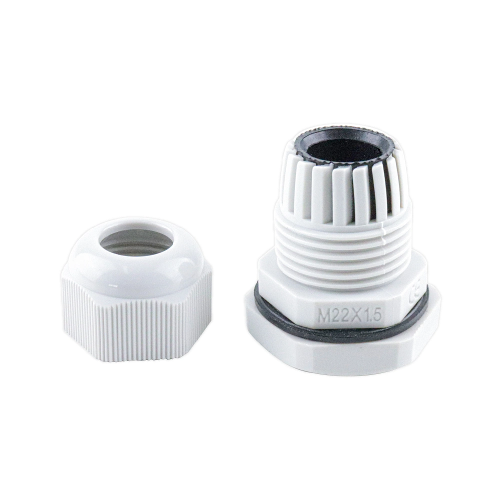 Waterproof Customizable IP68 UL CE RoHS M22X1.5 Nylon Cable Glands