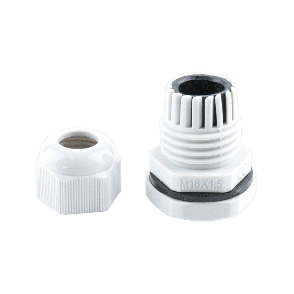 Waterproof Customizable IP68 UL CE RoHS M18 Nylon Cable Glands