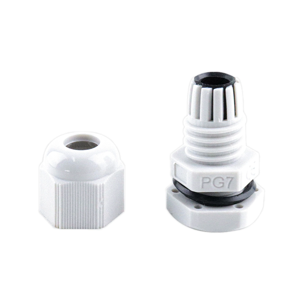 Waterproof Customizable PA66 IP68 UL CE RoHS Pg7 Nylon Cable Glands