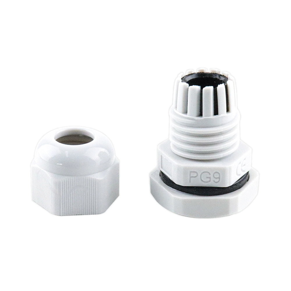 Waterproof Customizable PA66 IP68 UL CE RoHS Pg9 Nylon Cable Glands