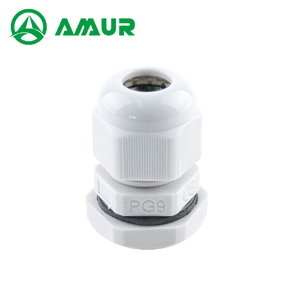 Waterproof Customizable PA66 IP68 UL CE RoHS Pg9 Nylon Cable Glands