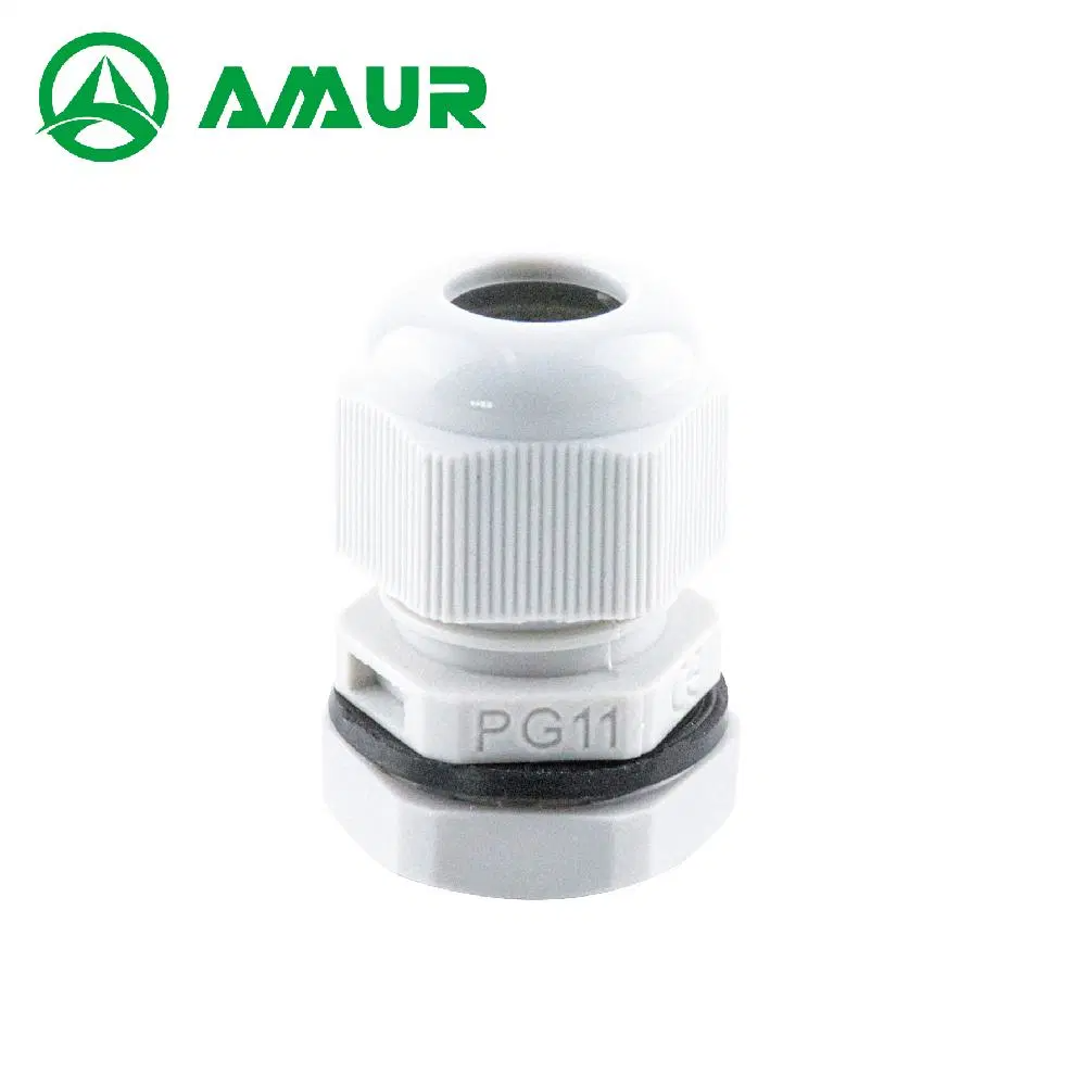 Waterproof Customizable PA66 IP68 UL CE RoHS Pg11 Nylon Cable Glands