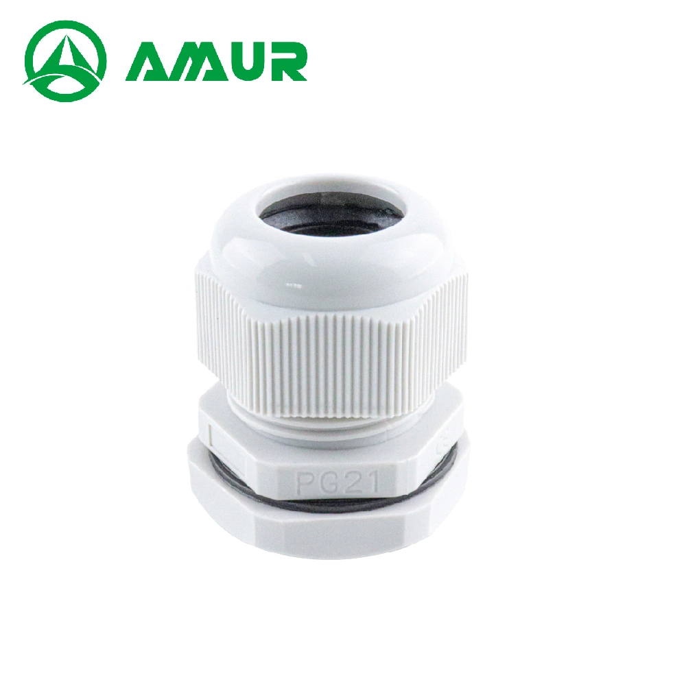 Waterproof Customizable PA66 IP68 UL CE RoHS Pg21 Nylon Cable Glands