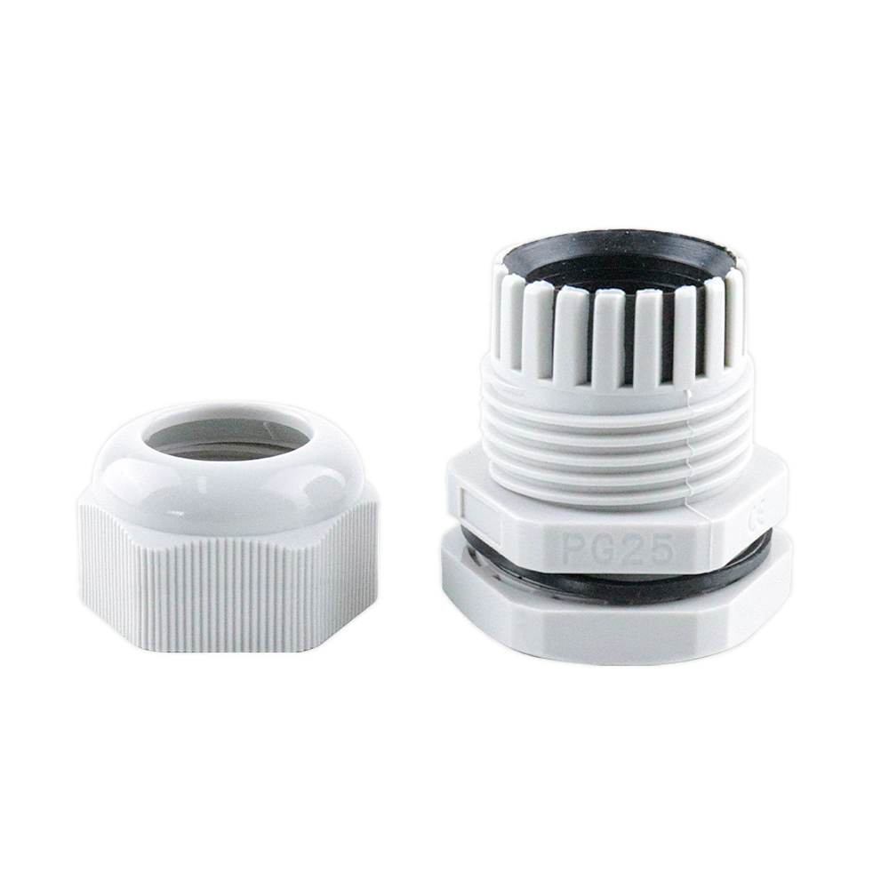 Waterproof Customizable PA66 IP68 UL CE RoHS Pg25 Nylon Cable Glands