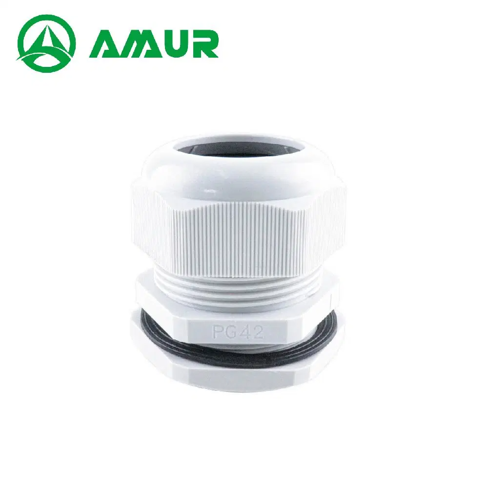 Waterproof Customizable PA66 IP68 UL CE RoHS Pg42 Nylon Cable Glands