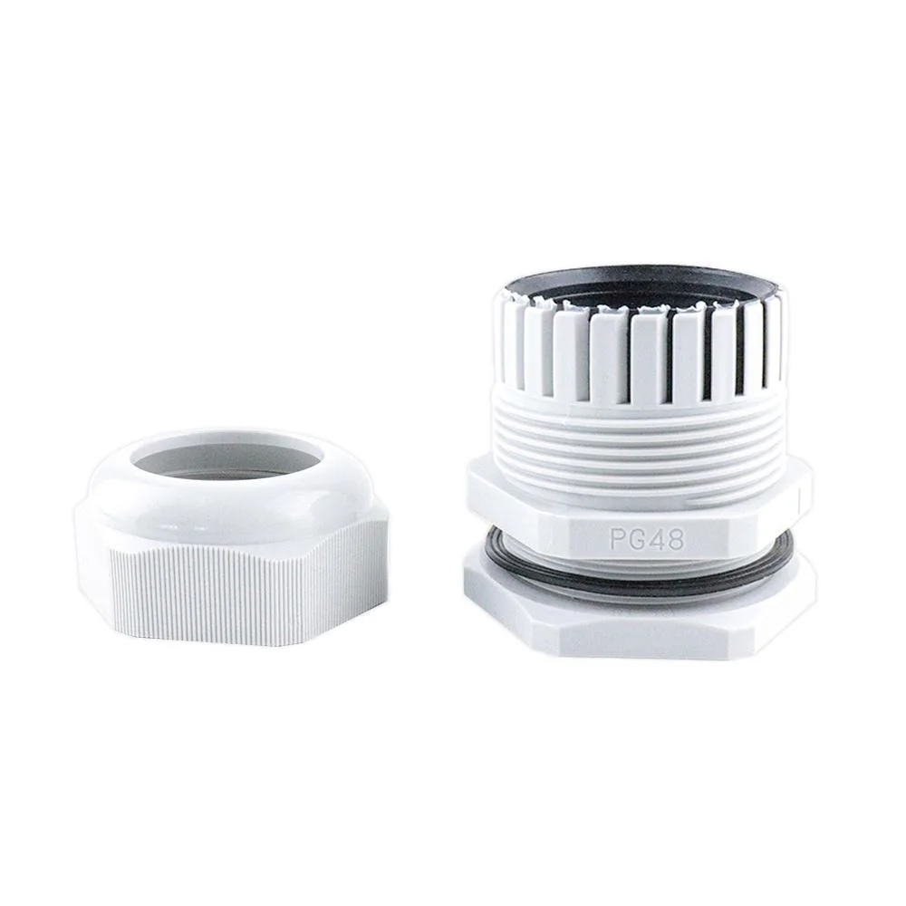 Waterproof Customizable PA66 IP68 UL CE RoHS Pg48 Nylon Cable Glands