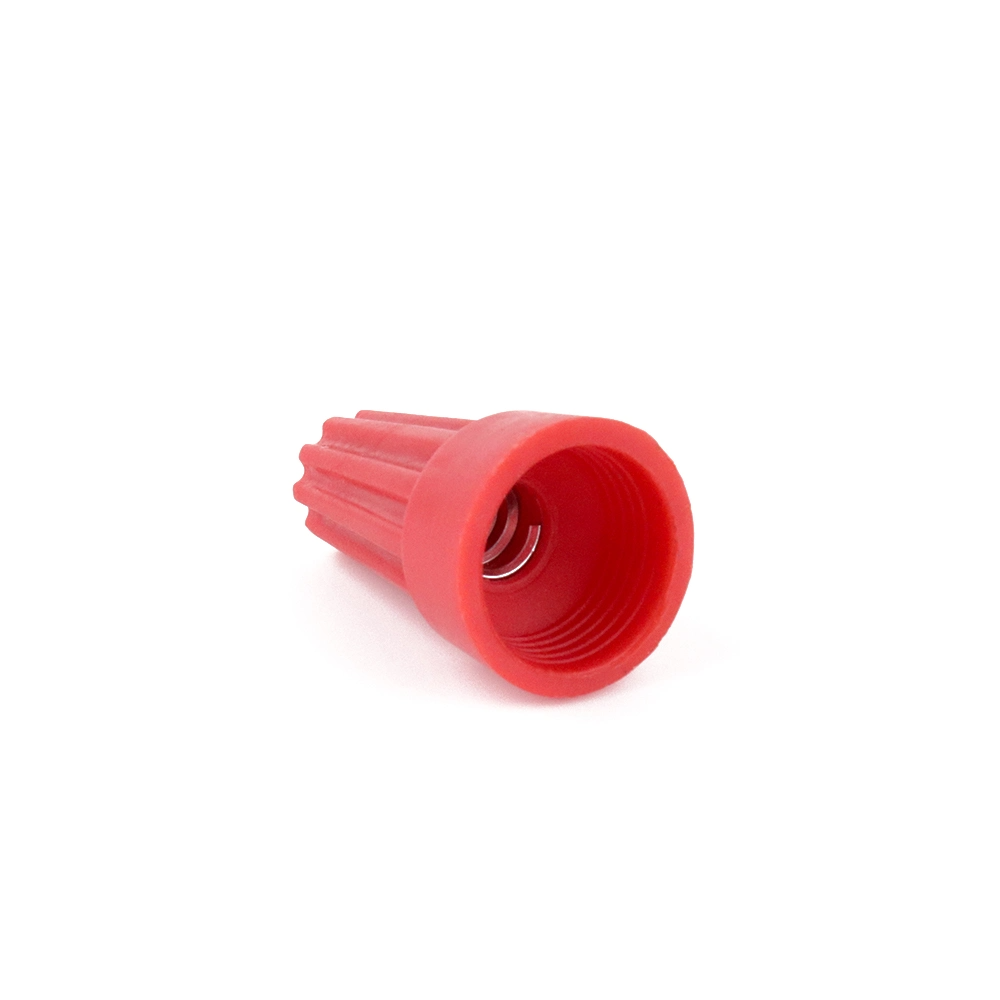 Red Insulated Screw-on Wire Connector Spring Nail Type Connector Lug