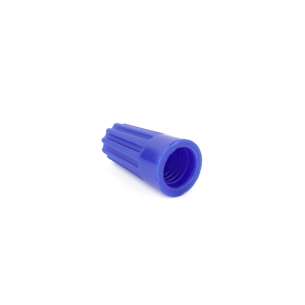 Blue Insulated Screw-on Wire Connector Spring Nail Type Connector Lug