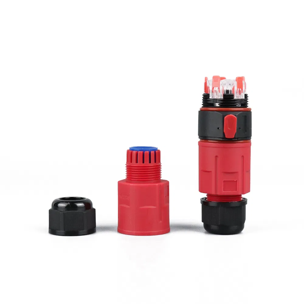 Amur 3p/5p PA66 Cable Connector for 6-11mm Cablewaterproof Connector