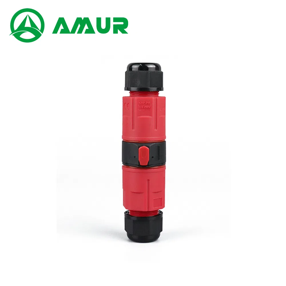 Amur 3p/5p PA66 Cable Connector for 6-11mm Cablewaterproof Connector