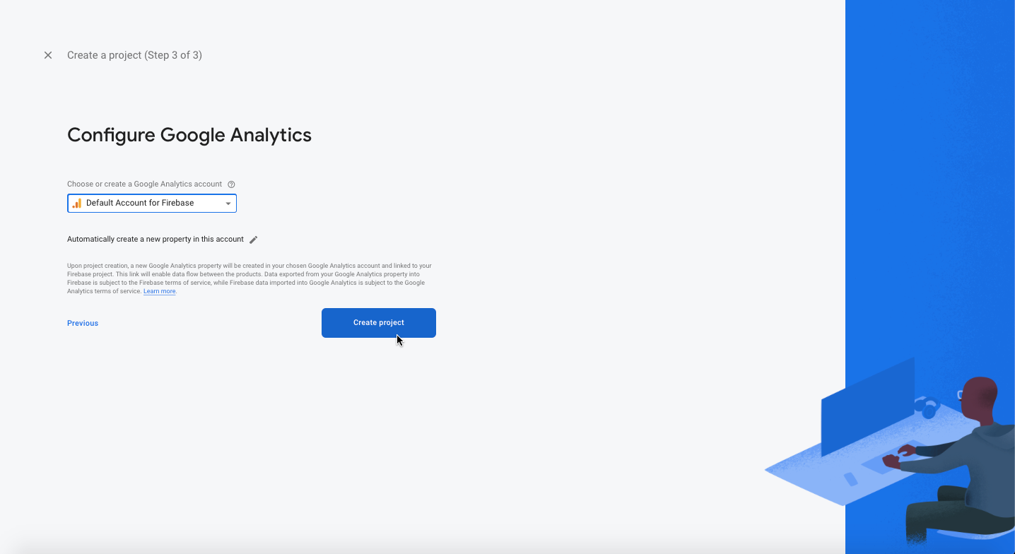 配置 Analytics 帐户