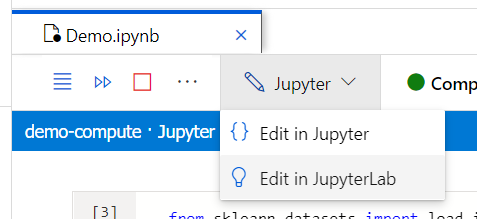 在 JupyterLab 中编辑