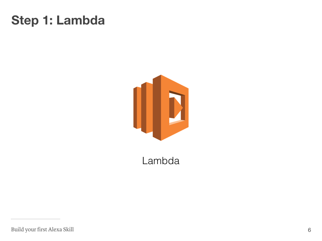 步骤 1：Lambda
