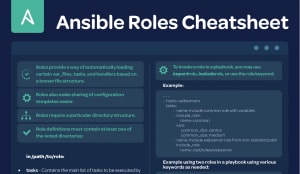 Ansible 角色备忘单